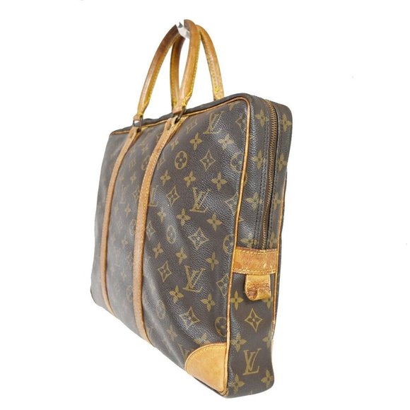 LOUIS VUITTON Porte Documents Voyage Briefcase Hand Bag Monogram M53361 66EA325 - Picture 11 of 16